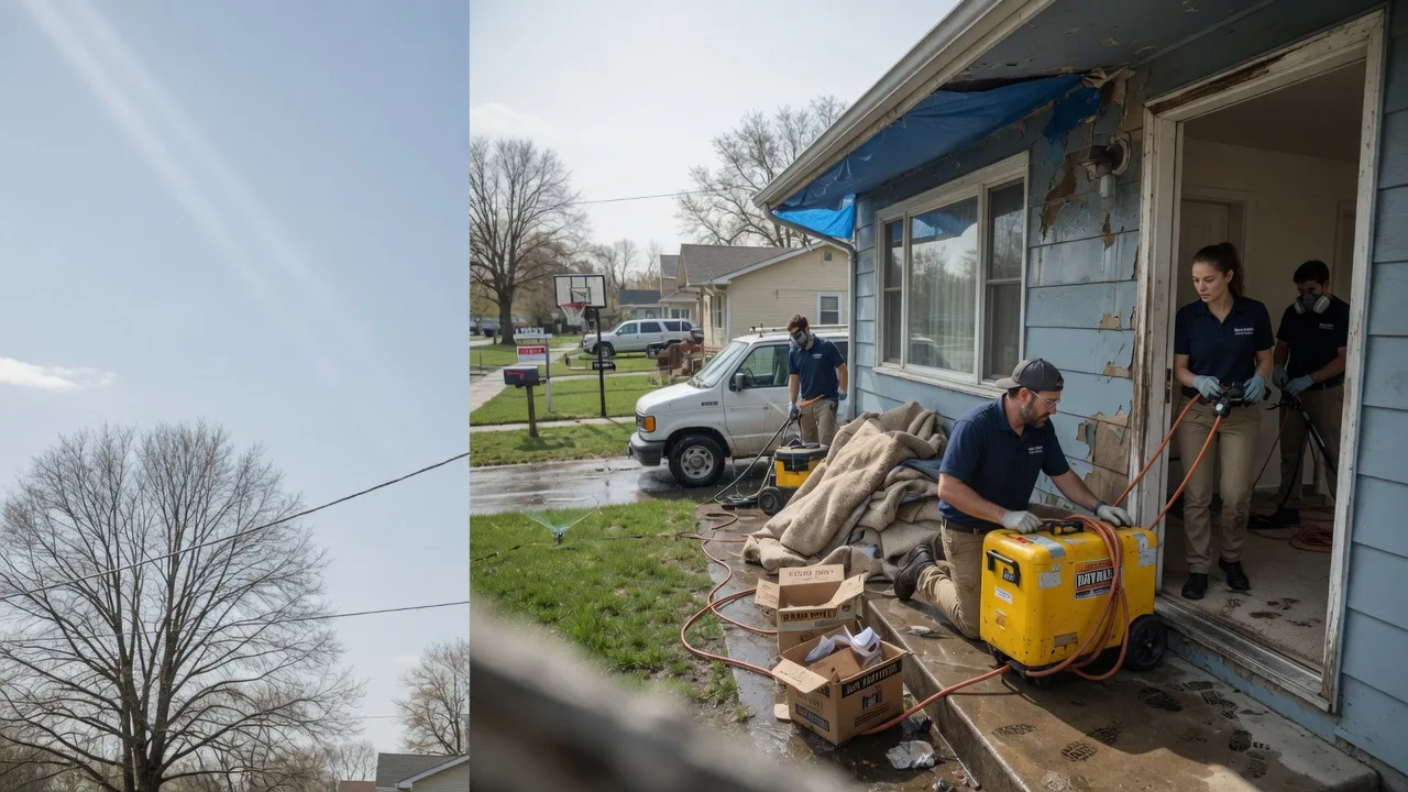 Basement Flood Cleanup in Gettysburg, OH near me